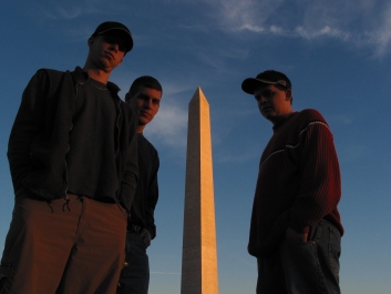Ryan Wenmoth, Jason Bonham, Mr. Washington Monument, and Mike Facemire.