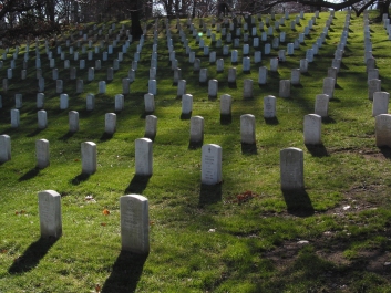 Part of the Arlington National Cemetery.